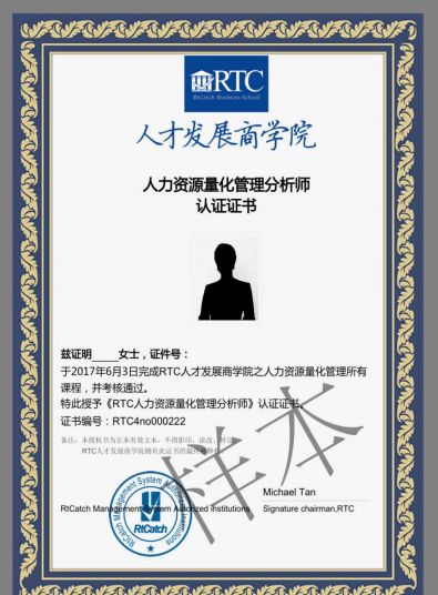 新闻：RTC人力资源量化管理分析师——北京站